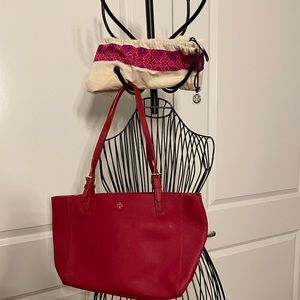 Tory Burch, red, shoulder bag.